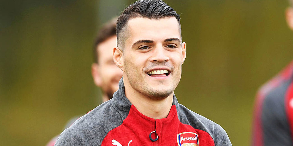 Granit Xhaka Doyan Gonta-ganti Brand Sepatu